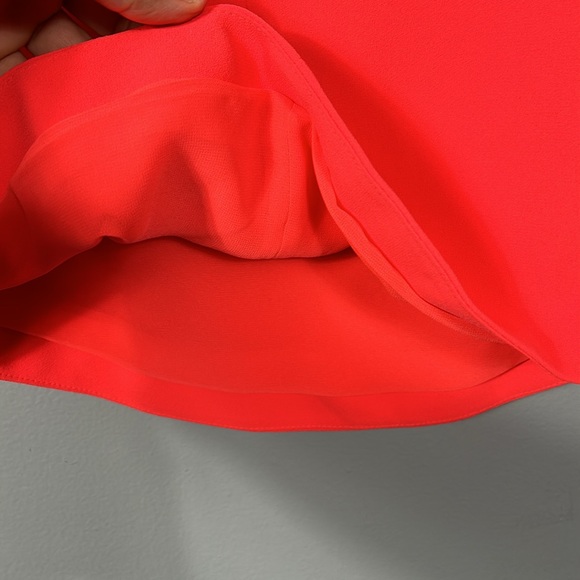 Ted Baker Coral Tie Front Crew Neck Sleeveless Top Office size 0 - Picture 5 of 8